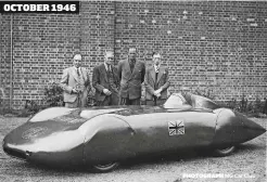  ?? PHOTOGRAPH MG Car Club ?? octoBEr 1946