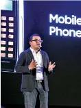  ??  ?? Samsung Mobile Business Head Nigel Adams Pic by Pradeep Dilrukshan­a