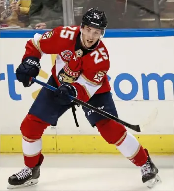  ?? Associated Press ?? The Penguins will see Derick Brassard when they take the ice Thursday night in Sunshine, Fla.
