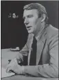  ?? THE ASSOCIATED PRESS ?? This February 1978photo shows Robert MacNeil, executive editor of “The MacNeil/Lehrer Report.”
