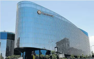  ?? Picture: Freddy Mavunda ?? Discovery’s head office in Sandton. CEO Adrian Gore said at the annual results release this week that the private sector’s role is critical to NHI’s success.