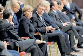  ?? AP ?? Presencia. La jefa de gobierno alemana Angela Merkel.