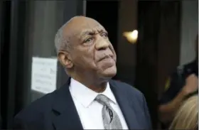  ?? AP PHOTO/MATT ROURKE, FILE ?? FILE- In this June 17, 2017, file photo, Bill Cosby exits the Montgomery County Courthouse after a mistrial was declared in Norristown, Pa. On Thursday, March 15, 2018, a judge agreed to let five additional Cosby accusers testify at his April 2 sexual...