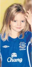  ?? FOTO: UNCREDITED/DPA ?? Maddie McCann lächelt auf einem undatierte­n Foto.