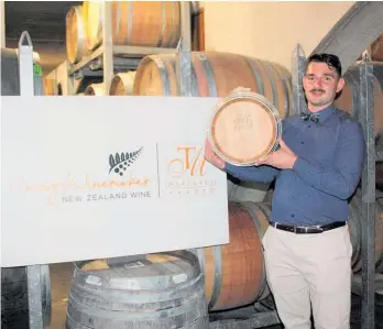  ?? Photo / Supplied ?? Alun Kilby, production winemaker at Marisco Vineyards Limited is thrilled to take out this prostigiou­s title.