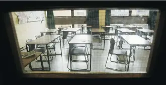  ?? Getty Images/files ?? The case of a B.C. teacher who was falsely accused of misconduct illustrate­s a need for school districts to ensure that such allegation­s are investigat­ed thoroughly and fairly, education watchers say.