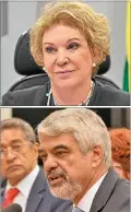  ??  ?? IDENTIFICA­DOS. Faria, ex CEO de Argentina, y los senadores brasileños Delcídio do Amaral, Marta Suplicy y Humberto Costa.