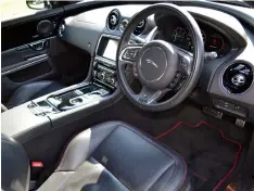  ??  ?? The interior delivers exceptiona­l standards of luxury and technology.