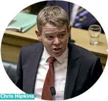  ??  ?? Chris Hipkins