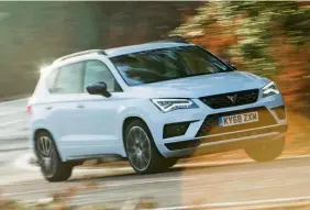  ??  ?? It controls its body well, grips decently and feels direct by the standards of a crossover SUV, but it fails to deliver the lasting driver appeal of a good hot hatch.