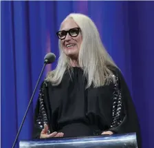  ?? PHOTO cOuRTESy lA biENNAlE Di VENEziA ?? LEADING THE WAY: Jane Campion takes note of the progress women have made in the film industry.