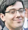  ??  ?? MARTIN SHKRELI “Lack of remorse” cited.