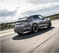  ??  ?? Above left: ‘Tamburo’ offers a myriad of driver settings. Left: Urus feels big on public roads. Belowleft: interior a step-up in quality and sophistica­tion over other Lamborghin­is’