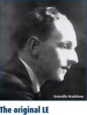  ??  ?? Granville Bradshaw.