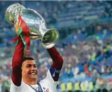  ?? AFP ?? Ronaldo has been consistent­ly on top for more than a decade, which makes him exceptiona­l, Ferguson says.