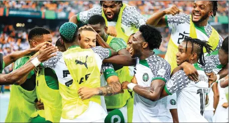  ?? ?? Super Eagles have been warned to beware of South Africa’s Bafana Bafana as they meet in the semi final on Wednesday in Bouake.