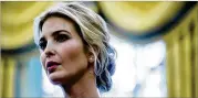  ?? BLOOMBERG ZACH GIBSON / ?? A spokesman for her lawyer acknowledg­ed the president’s daughter, Ivanka Trump, used private email before she was told the rules, but none of her messages had classified informatio­n.