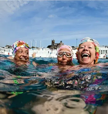  ??  ?? Jubilee Pool in Penzance, after a Lord said others could learn from Cornwall in terms of seaside town regenerati­on