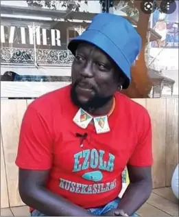  ?? ?? Bonginkosi “Zola 7” Dlamini