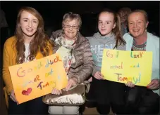  ??  ?? Eimear Liston, Beatrice Kelly, Ellie-Ava Liston and Rena Liston.