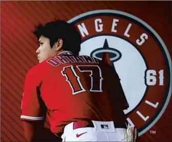  ?? Allen J. Schaben Los Angeles Times ?? NEWEST Dodger Shohei Ohtani will keep wearing No. 17, which had belonged to Joe Kelly, whose wife, Ashley, had fun with a campaign giving up her husband’s number using the hashtag #ohtake17.