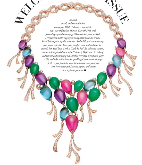  ??  ?? Necklace, Bulgari