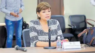  ?? CORTESÍA: MUNICIPIO DE CHIHUAHUA ?? La Presidenta dijo que hay cerca de 400 proyectos que están por analizarse