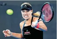  ??  ??                        Angelique Kerber hat beim Turnier in Sydney das Viertelfin­ale erreicht.