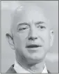  ?? GETTY IMAGES ?? Amazon founder Jeff Bezos used his own money to fund his plans for space.