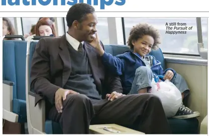  ??  ?? A still from The Pursuit of Happyness