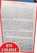  ??  ?? BELEDIYE MECLIS üYELERININ VERDIğI DILEKçEDE, RüşVET SKANDALıNA ILIşKIN çARPıCı DETAYLAR YER ALDı.