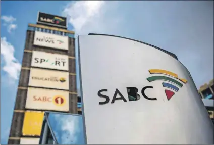  ??  ?? Licence to spend: The SABC will have lost about R800-million by the end of the financial year, according to findings presented in Parliament. Photo: Delwyn Verasamy
