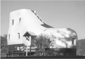  ??  ?? The Haines Shoe House is open to the public seasonally - and also serves ice cream.