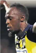  ??  ?? QUICK TEMPER McCormack had bust-up with Bruce, left, and played alongside Bolt in Australia