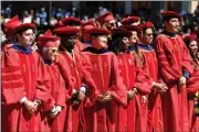  ?? ?? USC commemorat­ed the graduation­s of more than 12,000 students in its first in-person commenceme­nt ceremony since 2019. This is the university's 139th graduating class.