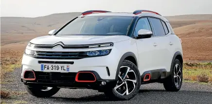  ??  ?? The C5 Aircross will launch into the single biggest market segment in New Zealand.