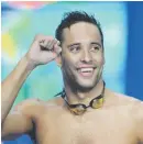  ?? Picture: AFP ?? MULTIPLE WINNER. Chad Le Clos celebrates winning the 100m butterfly final.