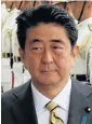  ??  ?? Shinzo Abe