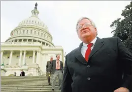  ?? MELINA MARA/ THE WASHINGTON POST ?? Former House Speaker Dennis Hastert, R-Ill., is shown in 2005 in Washington. Hastert, who retired in 2007, was indicted May 28 on charges on violating banking laws.