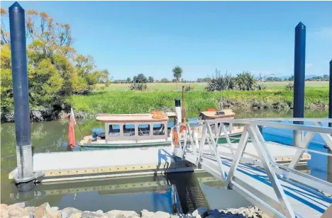  ?? Photo / Danielle Zollickhof­er ?? With the funding from the Government and the local council, the park was able to make a number of improvemen­ts including building three floating pontoons.