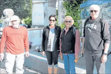  ??  ?? La marche partira du cimetière d’espanel où reposent six «poilus».