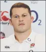  ??  ?? DYLAN HARTLEY: Will resume his role as England’s captain in the match with Ireland on Saturday.