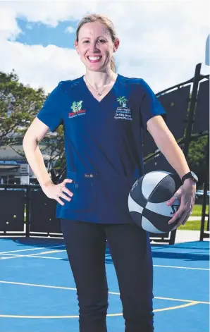  ?? Picture: Brendan Radke ?? Dr Kira James has joined the Cairns Hospital as a sports and exercise physician, the first time Queensland Health has hired a specialist in the role.