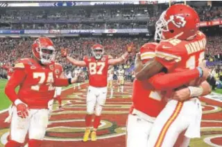  ?? // AFP ?? Los Kansas City Chiefs celebran su hegemonía