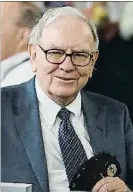  ?? CARLOS BARRIA / REUTERS ?? 2. WARREN BUFFETT
70.289
mill.€