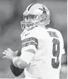  ?? TIM HEITMAN, USA TODAY SPORTS ?? In 14 years with the Cowboys, Tony Romo had big stats but no Super Bowl appearance­s.
