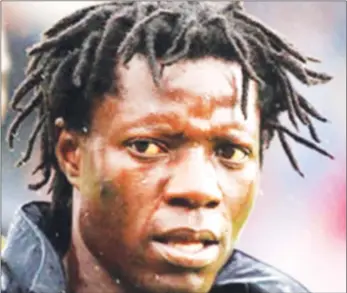  ??  ?? Benjani Mwaruwari