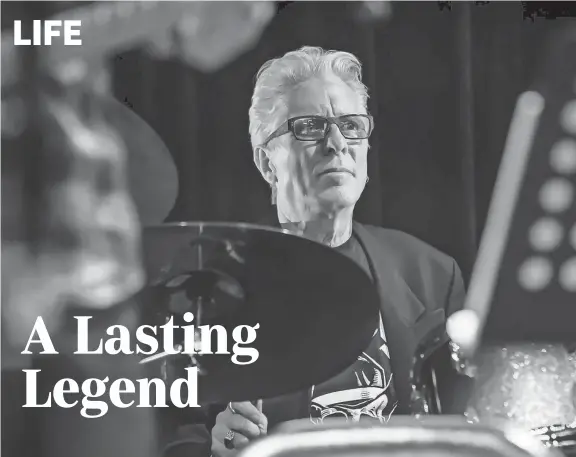  ?? PHIL CLARKIN PHOTOGRAPH­Y ?? Renowned Tulsa drummer Jamie Oldaker, who played with the likes of Eric Clapton, Peter Frampton and Ace Frehley, died July 16, 2020, of cancer.