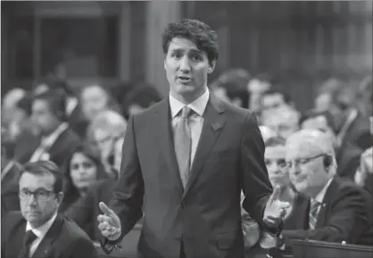  ?? SEAN KILPATRICK, THE CANADIAN PRESS ?? Prime Minister Justin Trudeau’s government is in a rut and is now facing energized opposition parties, Tim Harper writes.