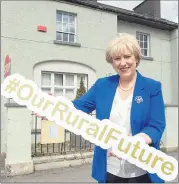  ?? – Building Acquisitio­n Measure. ?? Minister for Rural and Community Developmen­t, Heather Humphreys, TD, announces over €4.5 million in funding under the Town and Village Renewal Scheme